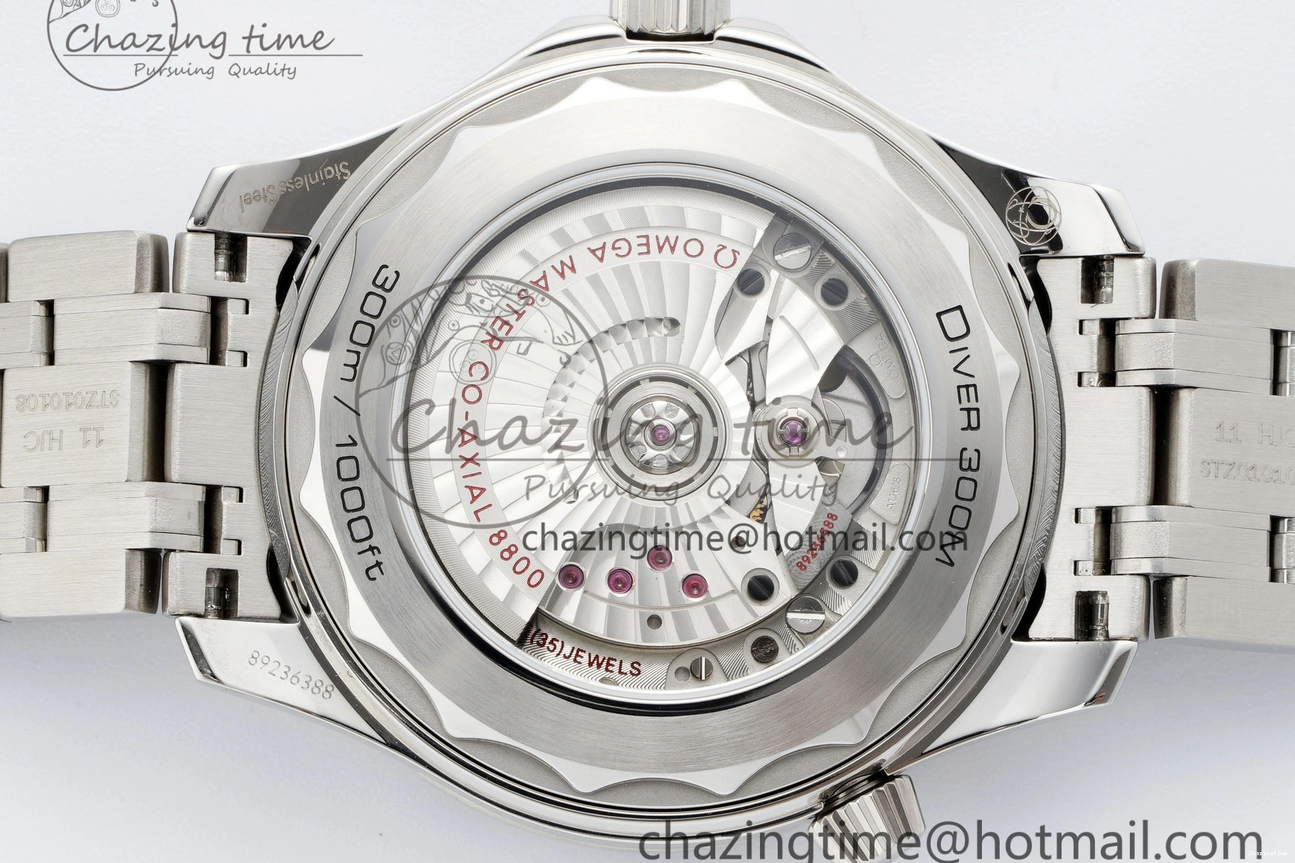 0110 Seamaster Diver 300M VSF 1:1 Best Edition Green Ceramic Green Dial on SS Bracelet A8800 V Popular 7824